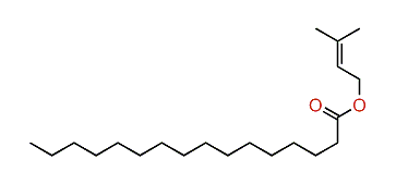 3-Methyl-2-butenyl hexadecanoate